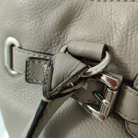 michael kors hamilton satchel gray - Picture 8 of 15